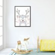 Tableau Cerf des bois Tableaux Enfant Gali Art