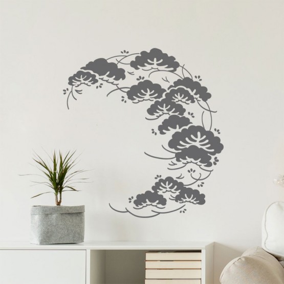 Décor Lune Zen Stickers Zen Gali Art