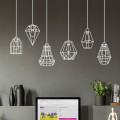Stickers Lampes Industrielles Stickers Design Gali Art
