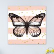 Tableau Papillon et Confettis Tableaux Animaux Gali Art