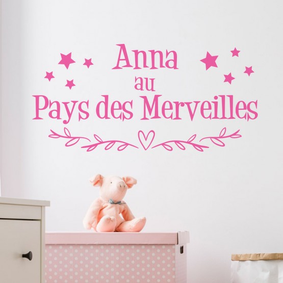 Stickers au Pays des Merveilles Stickers Chambres Enfants Gali Art