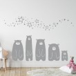 Stickers Famille Ours Stickers Chambres Enfants Gali Art