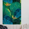 Décor imprimé vertical Paradis Tropical Lès Décoratif Gali Art