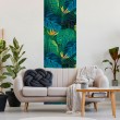 Décor imprimé vertical Paradis Tropical Lès Décoratif Gali Art