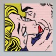 Tableau Kiss Pop Art Tableaux Pop Numeric Gali Art