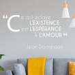 Sticker Citation Jean d'Ormesson Stickers Texte et Citations