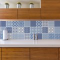 Carreaux Mosaique Bleu - Crédence Adhésive Crédence Adhésive Gali Art