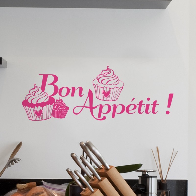 Sticker autocollant pour chambre d'enfant Gâteau déco