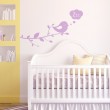 Sticker Branche & Oiseau Bonne Nuit Stickers Chambres Enfants Gali Art