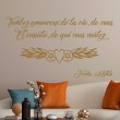 Sticker Citation Tombez Amoureux Stickers Muraux Gali Art