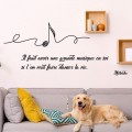 Sticker Citation Nietzsche : Faites Danser la Vie avec Grande Musique Stickers Texte et Citations Gali Art