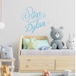 Sticker Prince avec prénom Stickers Chambres Enfants Gali Art