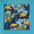 Tableau Toucans Tableaux Nature Gali Art