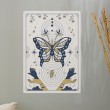 Sticker Papillon Mystique Décoration Céleste Gali Art
