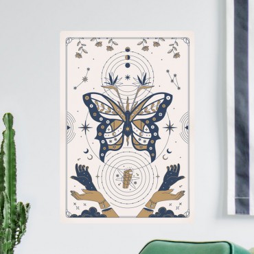 Sticker Papillon Mystique