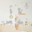 Stickers Gang de Chats Stickers Muraux Gali Art