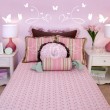 Sticker Tête de Lit Papillons Stickers Chambres Enfants Gali Art