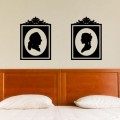 Stickers Duo de Portraits Baroque Stickers Baroque Gali Art