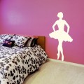 Sticker Danseuse en Tutu Stickers Silhouettes Gali Art