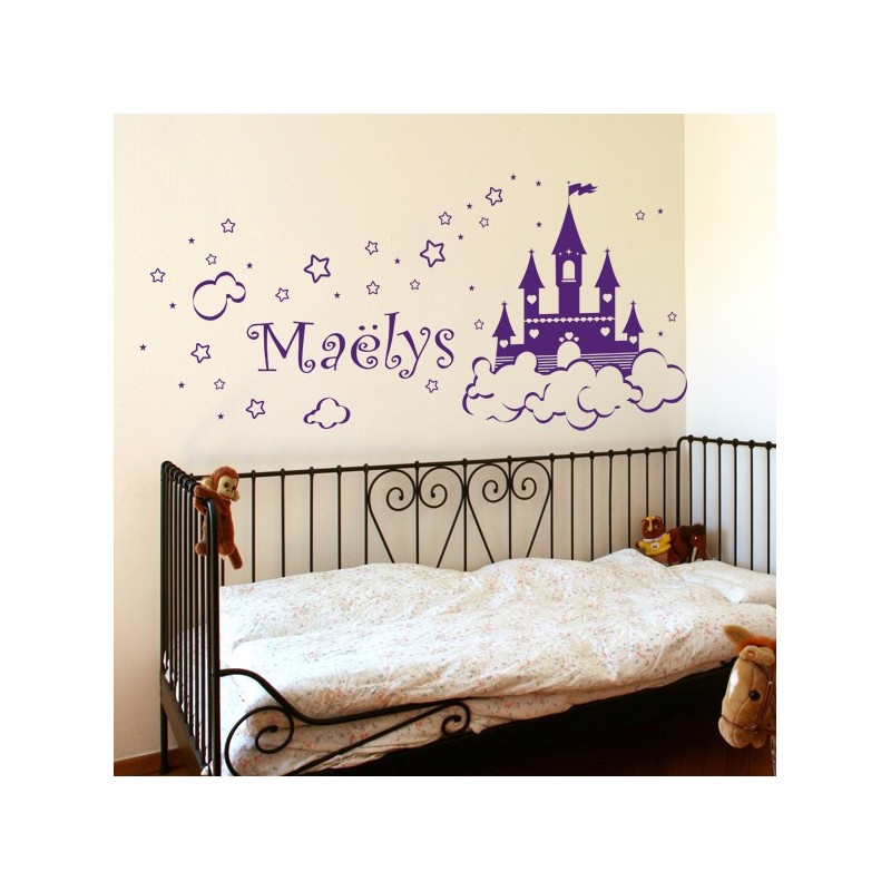 Des plus beaux stickers muraux pour les chambres de petites princesses et  fées.