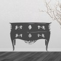 Sticker Commode Style Baroque Stickers Baroque