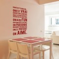 Sticker Texte Dans cette maison Stickers Texte et Citations Gali Art