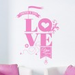Sticker Love Forever & Ever Stickers Texte et Citations