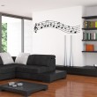 Sticker partition musicale Stickers Pop Gali Art