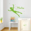 Sticker Peter Pan avec Prénom Stickers Chambres Enfants Gali Art