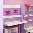 Kit de 2 Stickers Chatons Stickers Chambres Enfants Gali Art