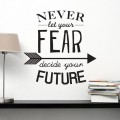 Texte Decide your Future Stickers Texte et Citations Gali Art