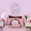 Sticker Shine like the stars Stickers Chambres Enfants Gali Art