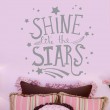 Sticker Shine like the stars Stickers Chambres Enfants Gali Art