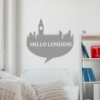 Sticker Hello London Stickers Voyage Gali Art