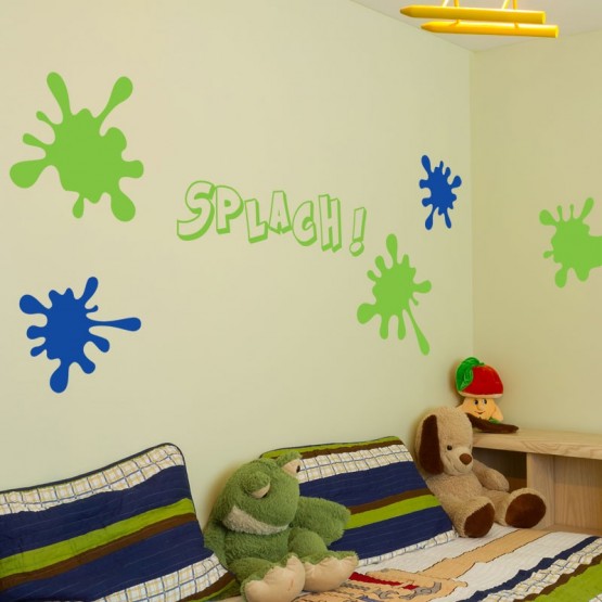 Sticker Splash - Tache de peinture Stickers Chambres Enfants