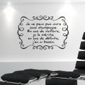 Sticker Citation Champagne Stickers Texte et Citations Gali Art