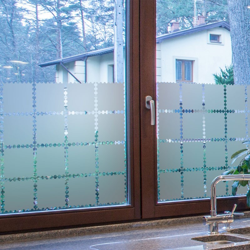 Sticker fenêtre occultant Constellation - Film dépoli pour vitre