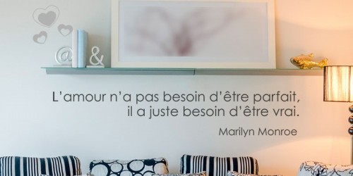 Affiche Citation Inspirante pour décorer un salon