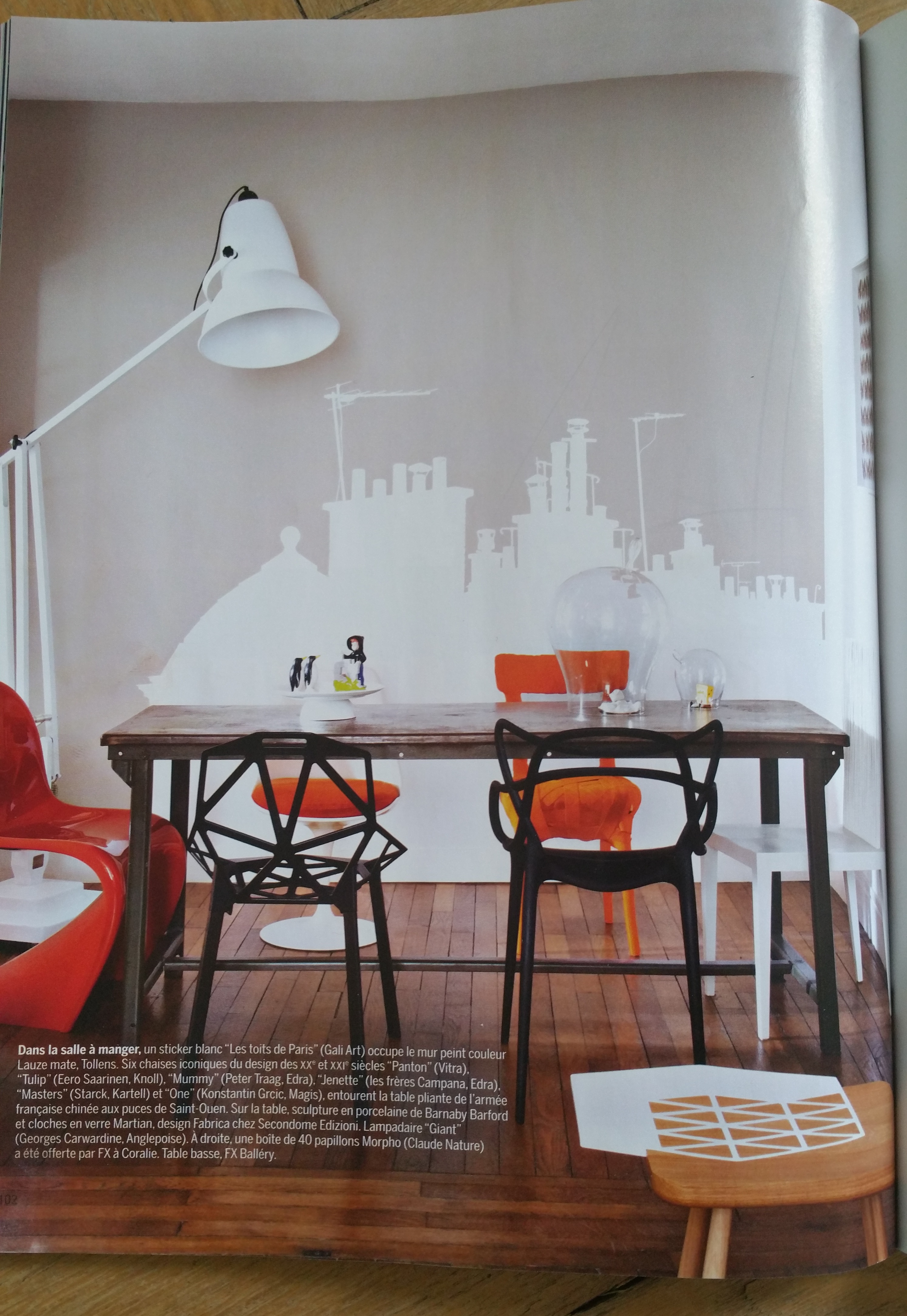 Publication Gali Art dans Marie Claire Maison