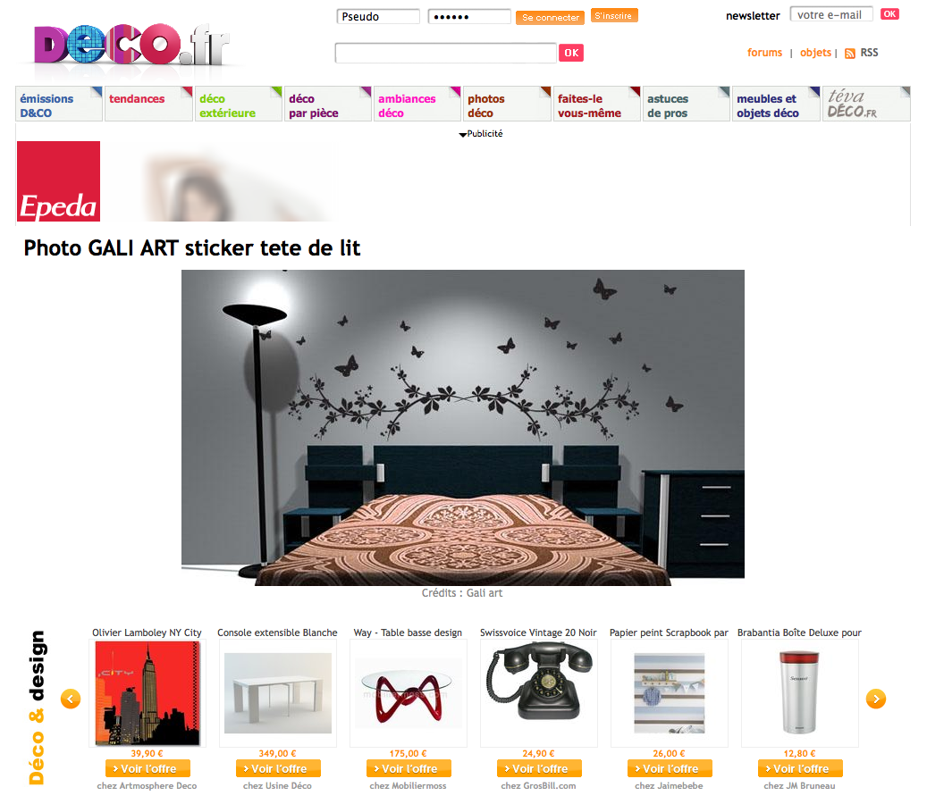 Gali Art sur Deco.fr