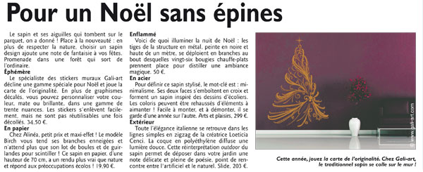 Gali Art dans le Républicain Lorrain