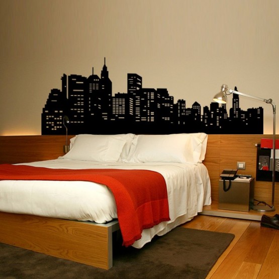 Sticker mural New York skyline - Gali Art