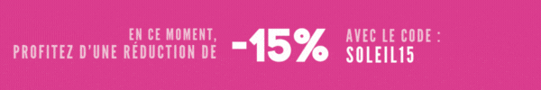 Promotion Estivale 15% de réduction